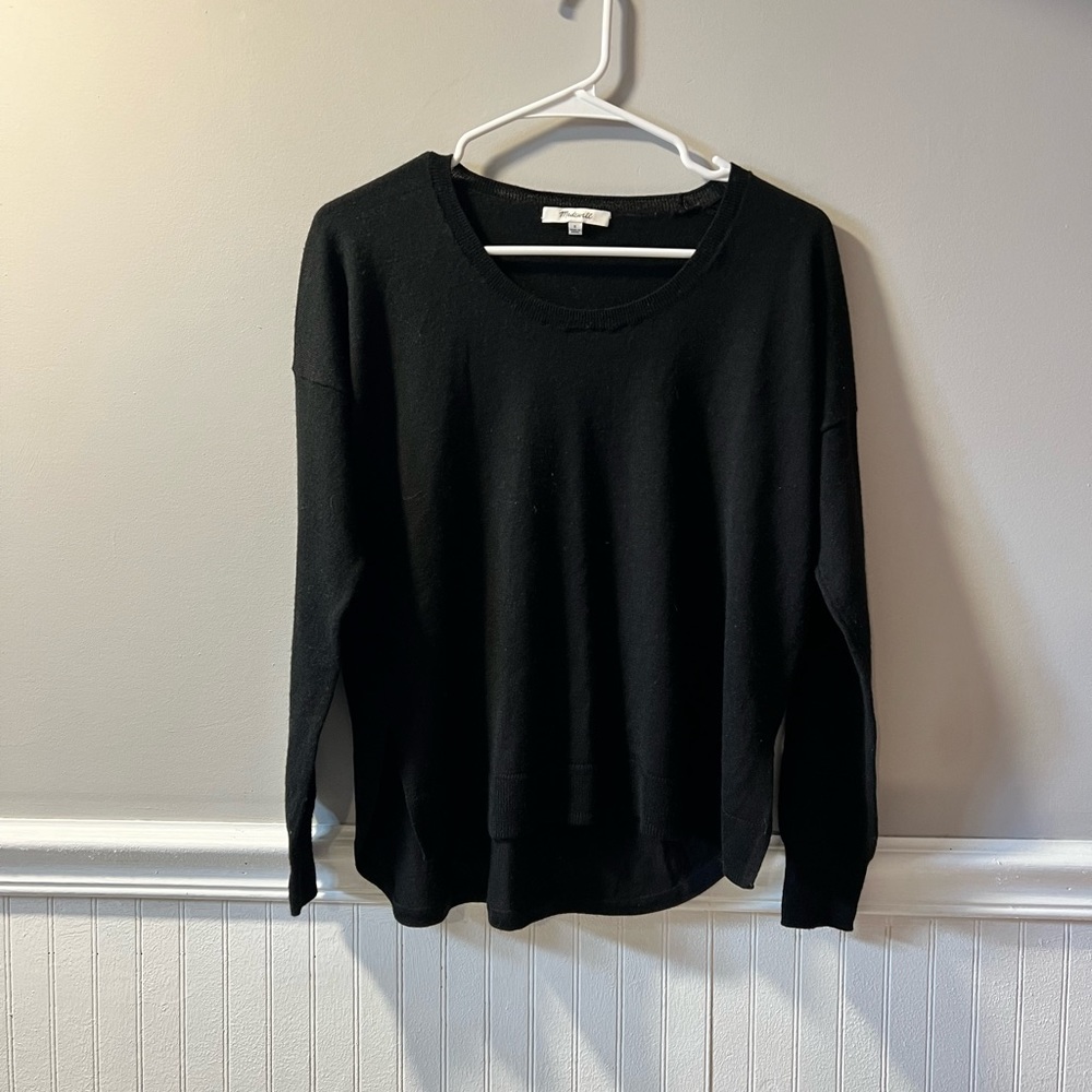 Madewell lightweight wool blend sweater small